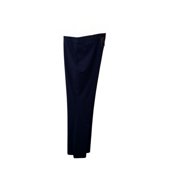 Christian Siriano Pull-on Belted Pants w/Pockets, Size 2X, Medieval Blue - Picture 1 of 8